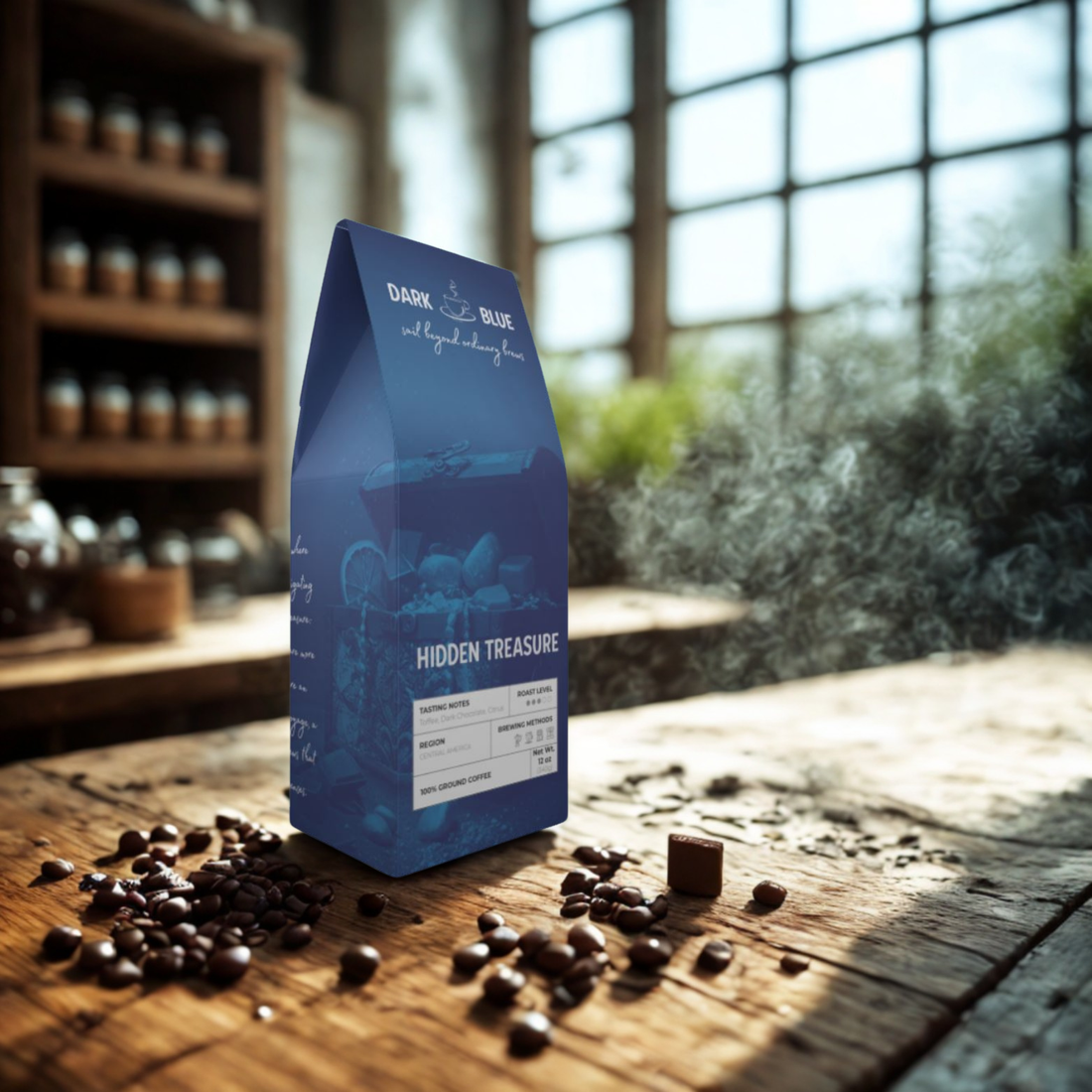 Unearthing the Delight: A Deeper Dive into Dark Blue Coffee's Hidden Treasure Blend
