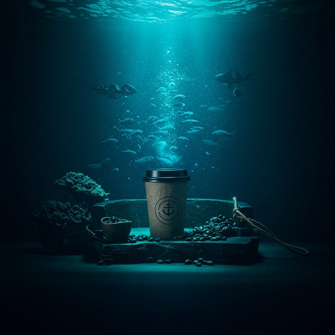 Dark Blue Coffee Brand Story