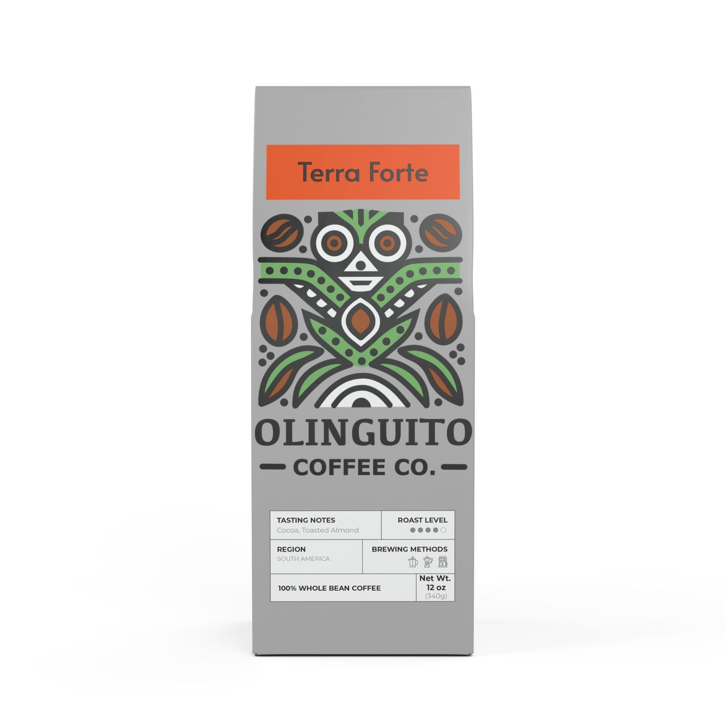 Terra Forte Blend - Medium-Dark Roast Specialty Coffee | 12 oz (340 g)