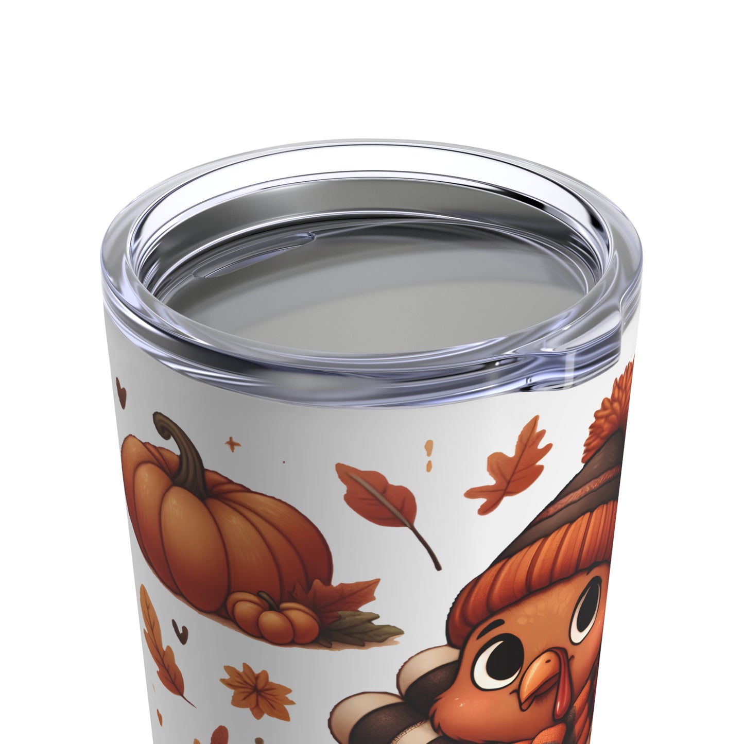 Whimsical Turkey Tumbler – Festive Fall and Thanksgiving Drinkware | 20oz Insulated Travel Mug