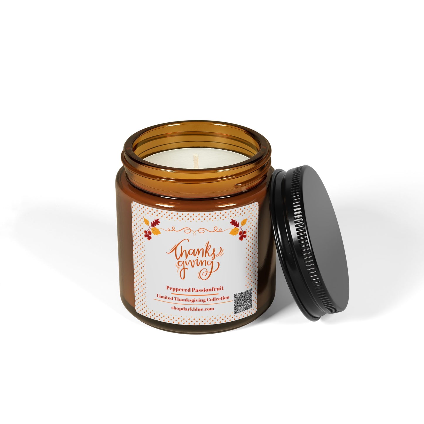 Thanksgiving Glow Scented Candle | Peppered Passionfruit, 4 oz