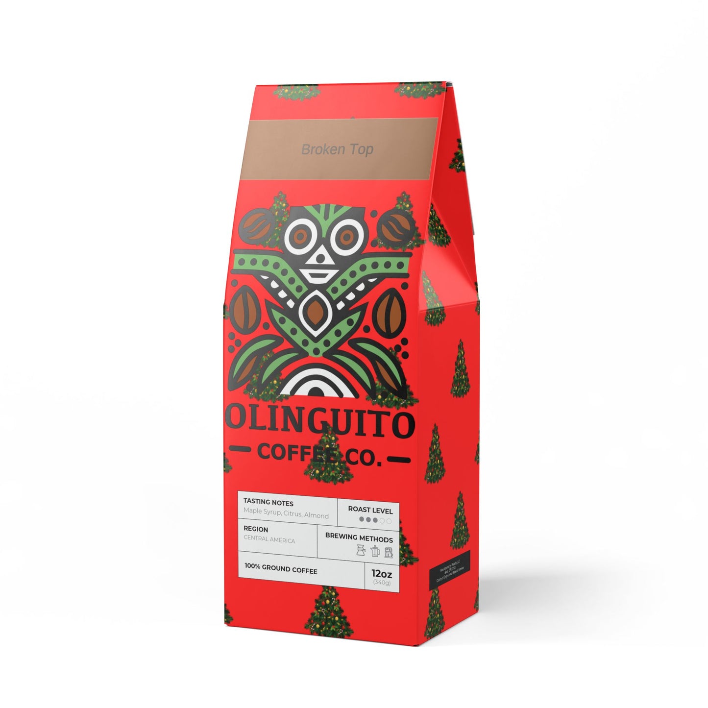 Christmas Edition | Olinguito Coffee - Broken Top Blend (Medium Roast), 12 oz