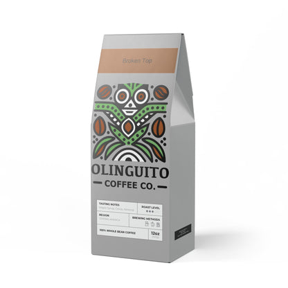 Olinguito Coffee - Broken Top Blend (Medium Roast), 12 oz