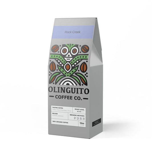 Olinguito Coffee - Rock Creek Blend (Medium Roast), 12 oz