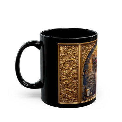 Epic Lovers Steampunk Mug - A Timeless Love Story in Art, 11oz