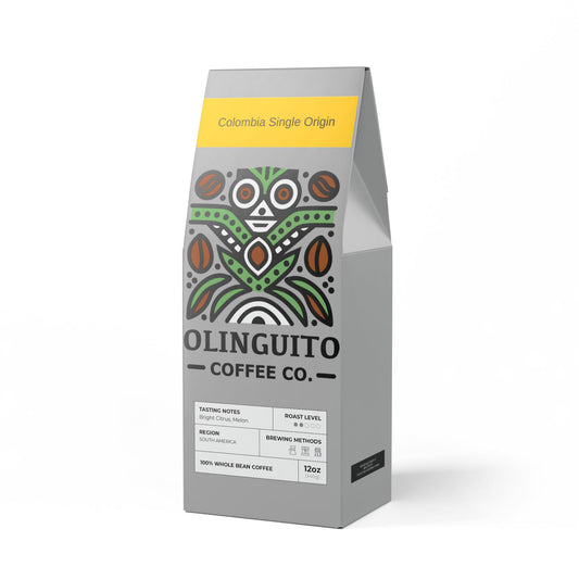 Olinguito Coffee - Colombia Single Origin (Light-Medium Roast), 12 oz