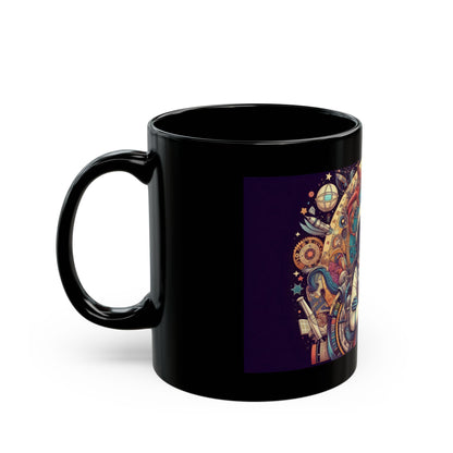 Celestial Explorer Mug - Unique Astronaut Design for Space Enthusiasts, 11oz