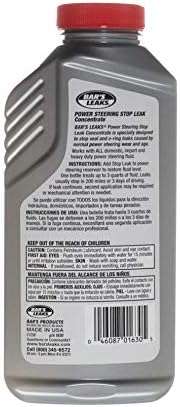 Bar's Leaks 1630 Power Steering Stop Leak - 11 oz, Grey