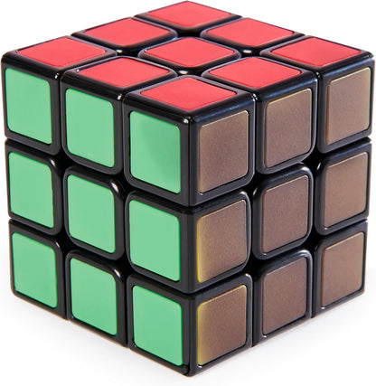 Rubik’s Phantom, 3x3 Cube Advanced Technology Difficult 3D Puzzle Travel Game Stress Relief Fidget Toy Activity Cube for Adults & Kids Ages 8+